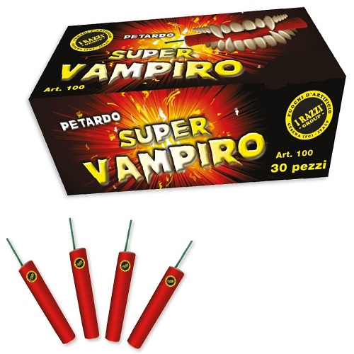 CONFEZIONE RISPARMIO Petardo Super Vampiro – 10 PACCHI - Vendita Online  Fuochi d'Artificio